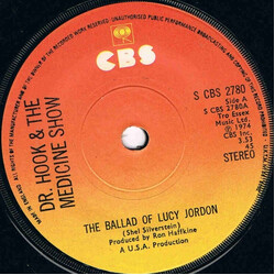 Dr. Hook & The Medicine Show The Ballad Of Lucy Jordon USED VINYL 7INCH 45 RPM