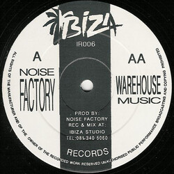 Noise Factory Noise Factory / Warehouse Music USED VINYL 12INCH 45 RPM WHITE LABEL