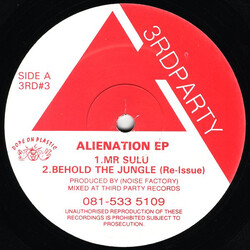 Noise Factory Alienation EP USED VINYL 12INCH EP 33 S RPM