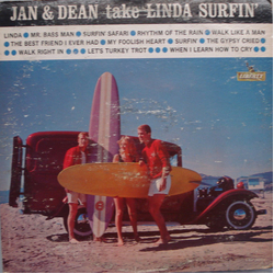 Jan & Dean Jan & Dean Take Linda Surfin' Vinyl LP USED