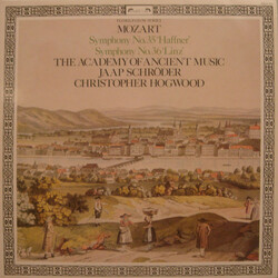 Wolfgang Amadeus Mozart / The Academy Of Ancient Music / Jaap Schröder / Christopher Hogwood Symphony No. 35 'Haffner' / Symphony No. 36 'Linz' Vinyl 