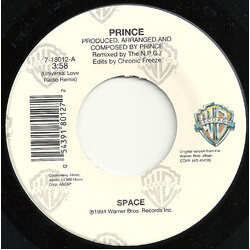 Prince Space USED VINYL 7INCH 45 RPM SINGLE