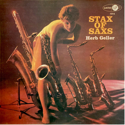 Herb Geller Stax Of Saxs Vinyl LP USED