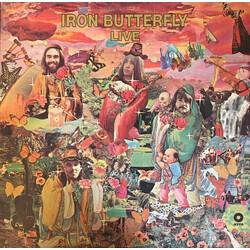 Iron Butterfly Live Vinyl LP USED