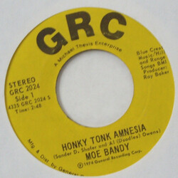 Moe Bandy Honky Tonk Amnesia USED VINYL 7INCH SINGLE 45 RPM