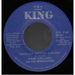Hank Ballard & The Midnighters Switchie Witchie Titchie / Tore Up Over You USED VINYL 7INCH 45 RPM MONO REISSUE