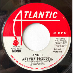Aretha Franklin Angel USED VINYL 7INCH 45 RPM SINGLE PROMO