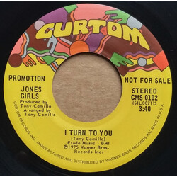 The Jones Girls I Turn To You USED VINYL 7INCH PROMO STEREO MONO