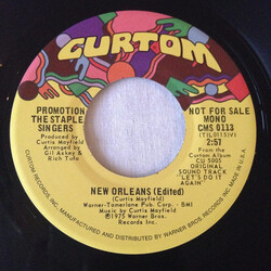 The Staple Singers New Orleans (Edited) USED VINYL 7INCH 45 RPM PROMO STEREO MONO