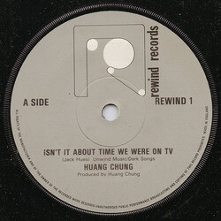 Wang Chung Isn't It About Time We Were On TV USED VINYL 7INCH 45 RPM SINGLE