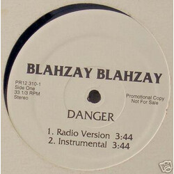 Blahzay Blahzay Danger VINYL 12" USED