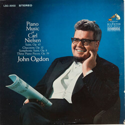 Carl Nielsen / John Ogdon Piano Music Of Carl Nielsen - Suite / Chaconne / Symphonic Suite / Three Piano Pieces Vinyl LP USED