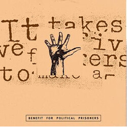 Various It Takes Five Fingers To Make A Fist USED VINYL 7INCH 33 S RPM COMPILATION