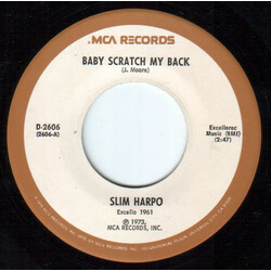 Slim Harpo Baby Scratch My Back USED VINYL 7INCH 45 RPM SINGLE REPRESS