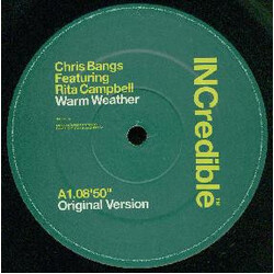 Chris Bangs / Rita Campbell Warm Weather USED VINYL 12INCH