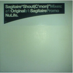 Sagitaire Shout (C'mon) VINYL 12" USED