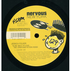 Jessica Folcker To Be Able To Love (The Jonathan Peters Mixes) VINYL 12" USED