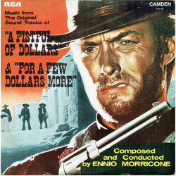 The Ennio Morricone Orchestra Music From The Original Sound Tracks Of "A Fistful Of Dollars" & "For A Few Dollars More" Vinyl LP USED