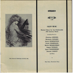 Christian Sinding / Benjamin Godard / Anton Rubinstein / Cécile Chaminade / Moritz Moszkowski / Auguste Durand / Ignacy Jan Paderewski / Anatoly Liado