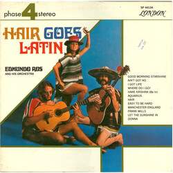 Edmundo Ros & His Orchestra Hair Goes Latin Vinyl LP USED
