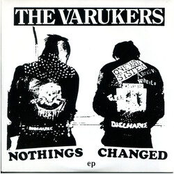 The Varukers Nothings Changed EP USED VINYL 7INCH EP 45 RPM REISSUE