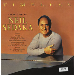 Neil Sedaka Timeless - The Very Best Of Neil Sedaka Vinyl LP USED