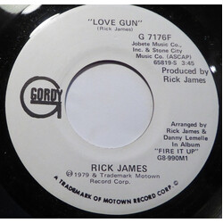 Rick James Love Gun USED VINYL 7INCH 45 RPM SINGLE PROMO