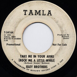 The Isley Brothers Take Me In Your Arms (Rock Me A Little While) USED VINYL 7INCH 45 RPM PROMO