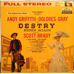 Andy Griffith / Dolores Gray Destry Rides Again - The Original Cast Album Vinyl LP USED