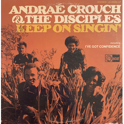 Andraé Crouch & The Disciples Keep On Singin' Vinyl LP USED
