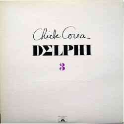 Chick Corea Delphi 3 Solo Piano Improvisations Vinyl LP USED