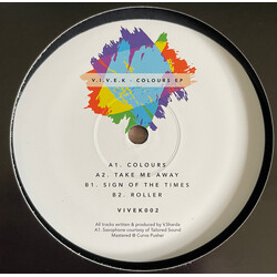 V.I.V.E.K Colours EP USED VINYL 12INCH 45 RPM EP