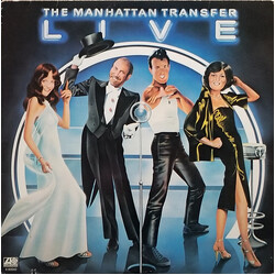 The Manhattan Transfer Live Vinyl LP USED
