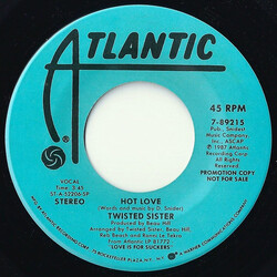 Twisted Sister Hot Love Vinyl 7" USED