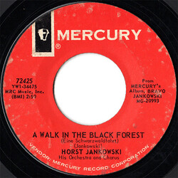 The Horst Jankowski Orchestra A Walk In The Black Forest USED VINYL 7INCH 45 RPM SINGLE REPRESS STYRENE