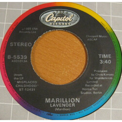 Marillion Lavender Vinyl 7" USED