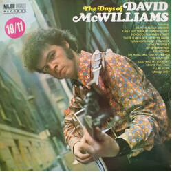 David McWilliams The Days Of David McWilliams Vinyl LP USED