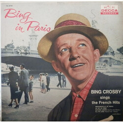 Bing Crosby Bing In Paris Vinyl LP USED