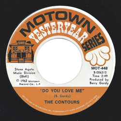 The Contours Do You Love Me / Shake, Sherrie Vinyl 7" USED