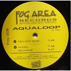 Aqualoop Twilight Zone VINYL 12" USED