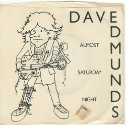 Dave Edmunds Almost Saturday Night USED VINYL 7INCH 45 RPM SINGLE
