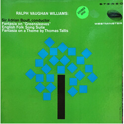 Ralph Vaughan Williams / Sir Adrian Boult Fantasia On "Greensleeves" / English Folk Song Suite / Fantasia On A Theme By Thomas Tallis Vinyl LP USED