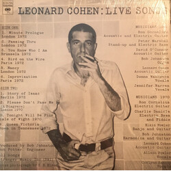 Leonard Cohen Live Songs Vinyl LP USED