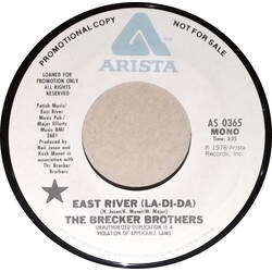 The Brecker Brothers East River (La-Di-Da) USED VINYL 7INCH 45 RPM PROMO