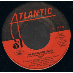 Chic My Forbidden Lover USED VINYL 7INCH 45 RPM SINGLE STEREO