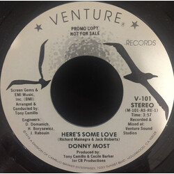 Donny Most Here's Some Love USED VINYL 7INCH 45 RPM SINGLE PROMO