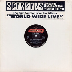 Scorpions Loving You Sunday Morning USED VINYL 12INCH 33 S RPM PROMO