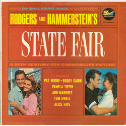 Pat Boone / Bobby Darin / Pamela Tiffin / Ann Margret / Tom Ewell / Alice Faye Rodgers And Hammerstein's State Fair Vinyl LP USED