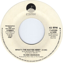 10,000 Maniacs What's The Matter Here? Vinyl 7" USED