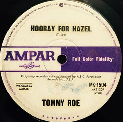 Tommy Roe Hooray For Hazel / Need Your Love USED VINYL 7INCH 45 RPM SINGLE